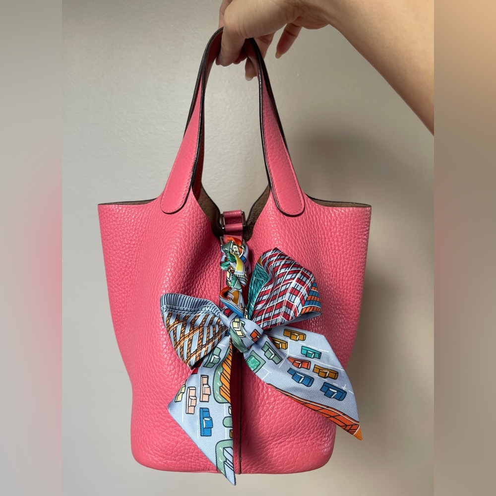 Hermes Picotin 18 pink Phw
